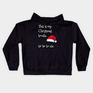 This Is My Christmas Hoodie Xmas Holidays Kids Hoodie